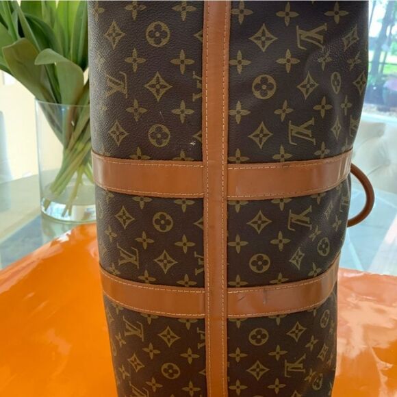 🐢 Louis Vuitton Ultra Rare French Co USA Keepall - Picture 14 of 16
